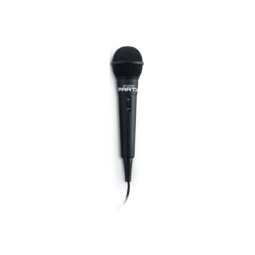 BigBen PartyMic - Microphone with 6.35mm Jack - Black