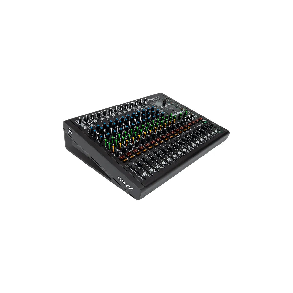 Mackie Onyx16 - 16-Channel Analog Mixing Console - USB Audio - 3-Band EQ - Built-in Effects - XLR Combo Inputs - Micro/Instrument - Audio I/O Outputs