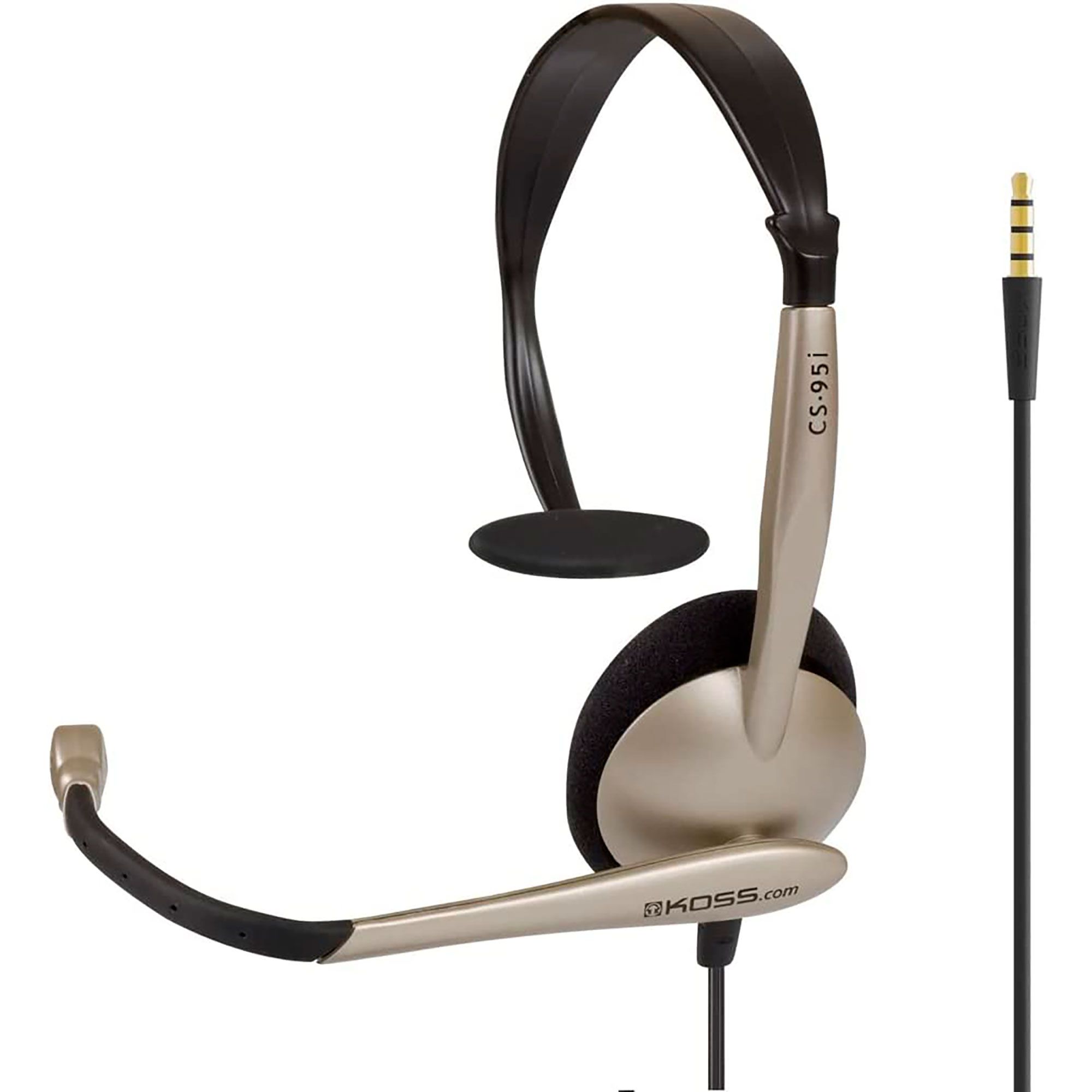 Koss CS95i Mono Headset with Microphone - Beige