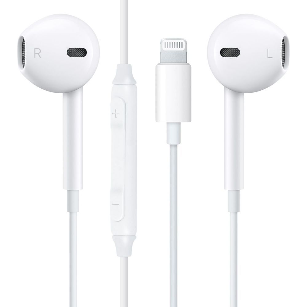 4 Smarts Wired Lightning Melody 2 Earphones - White (Size: Small, Color: White, Capacity: N/A)