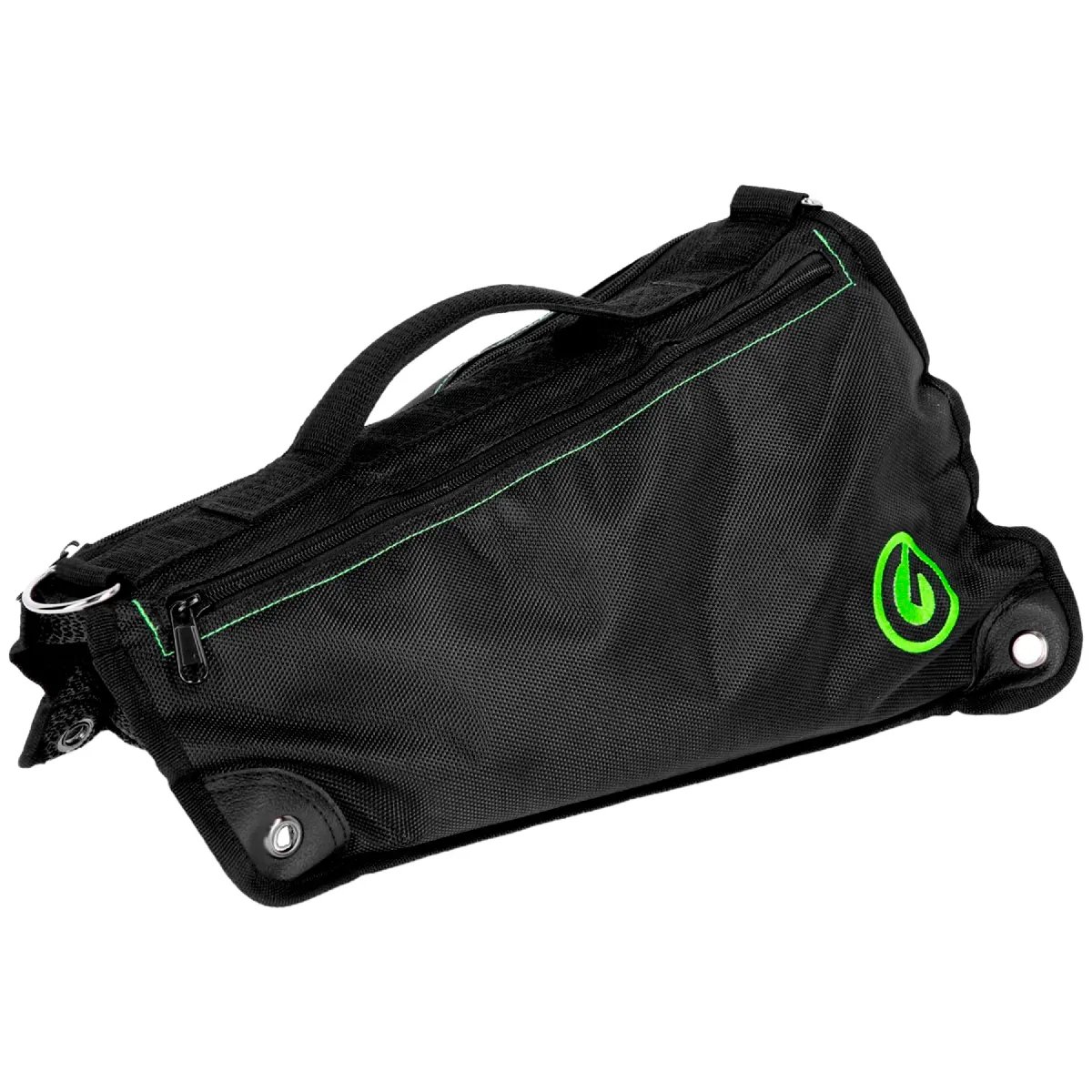 Gravity BG SB L1 - Weighted Bag for Footrests - Anti-slip Nylon - Zipper Closure - 2 Pockets - 2 Internal Bags - Velcro