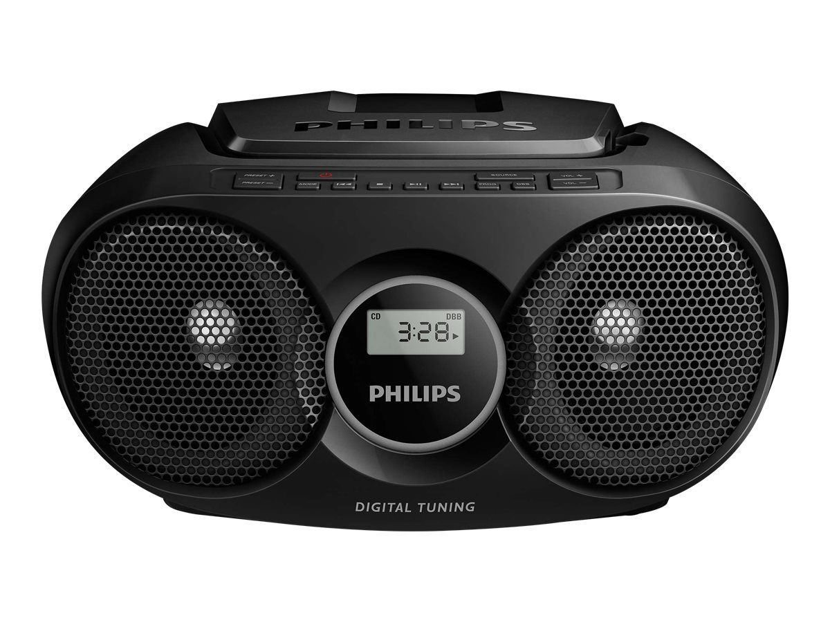 Philips CD Boombox AZ215B - 3 Watt