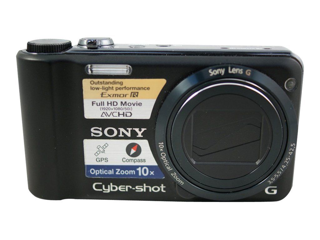 Sony Compact HX5V Digital Camera - 10.2MP - 1080i - 10x Optical Zoom - Black