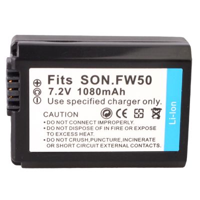 Alsatek FW50 Battery for Sony NEX-3C / NEX-5C (Black)