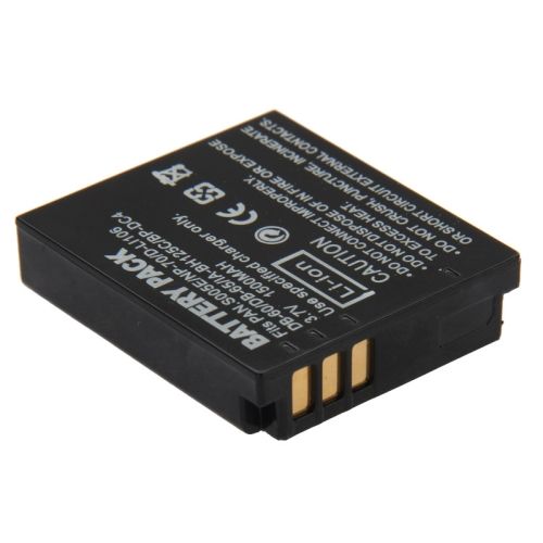 Batería recargable de ion de litio 1500mAh Panasonic S005E/NP-70/D-LI106/DB-60/DB-65/IA-BH125C/BP-DC4 Alsatek