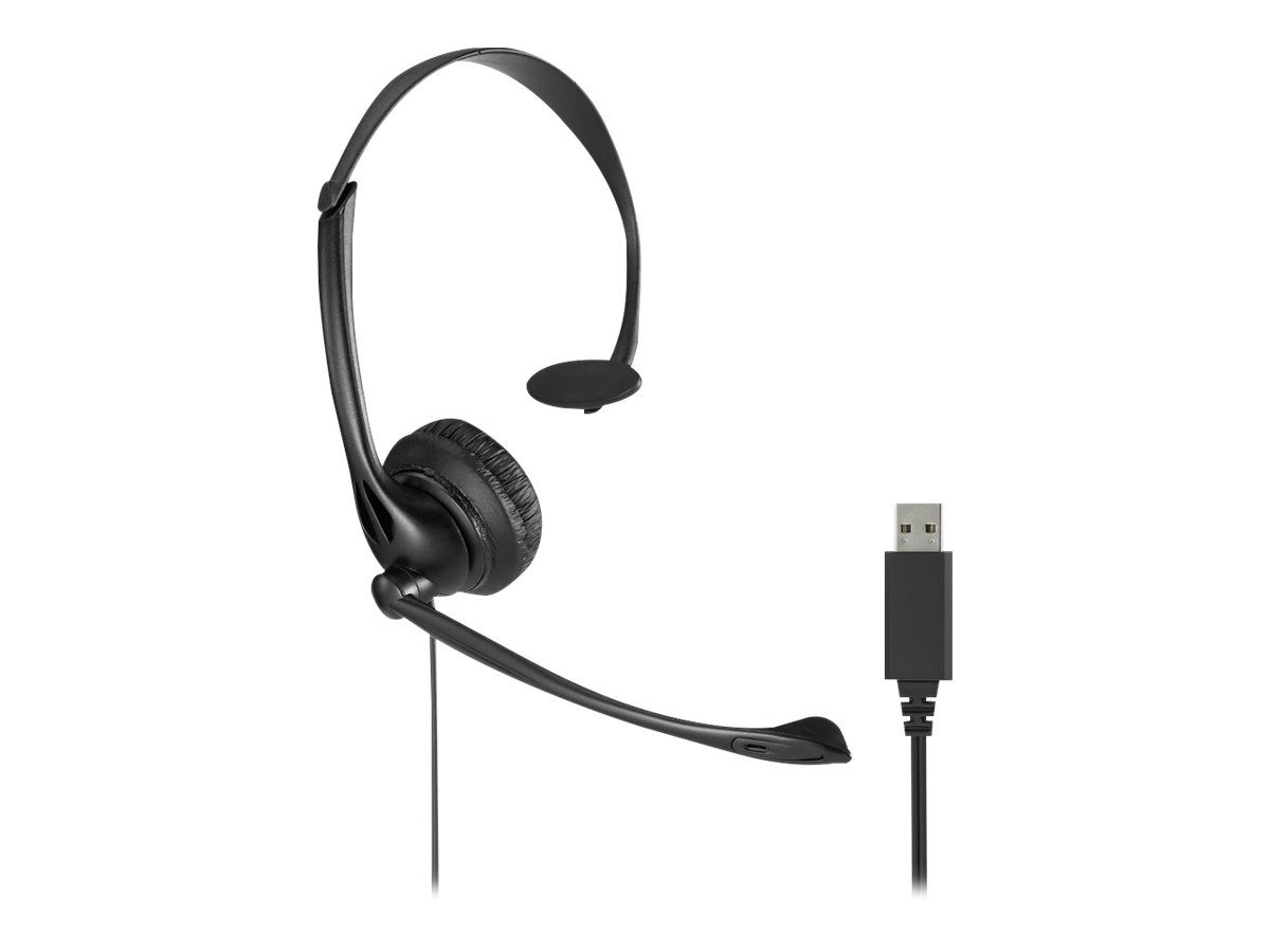 Kensington Wired Over-Ear Headset with USB-A