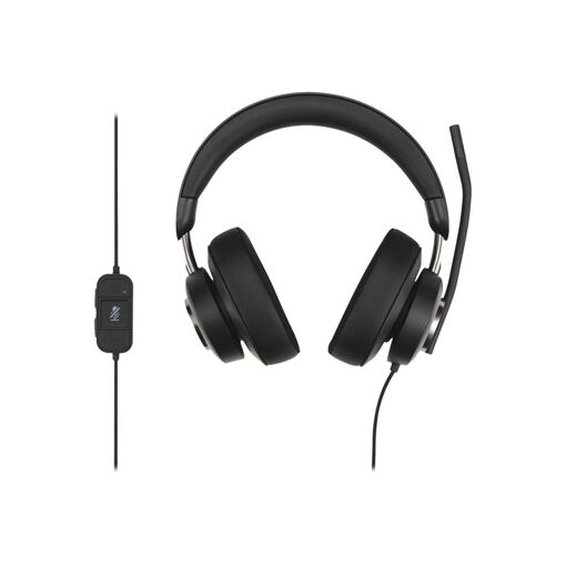 Auriculares Kensington H2000 - Con cable - Circumaural - USB-C - Aislamiento acústico