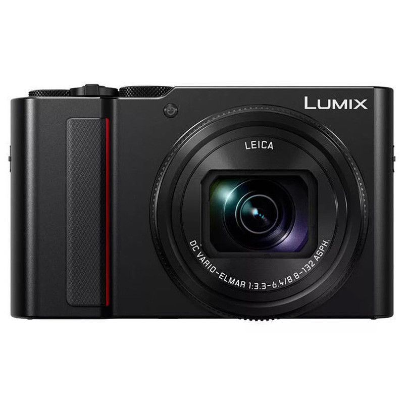 Panasonic Lumix DC-TZ200 - Digital Camera - Compact - 20.1 MP - 4K/30p - 15x Optical Zoom - Leica - Wi-Fi, Bluetooth - Black