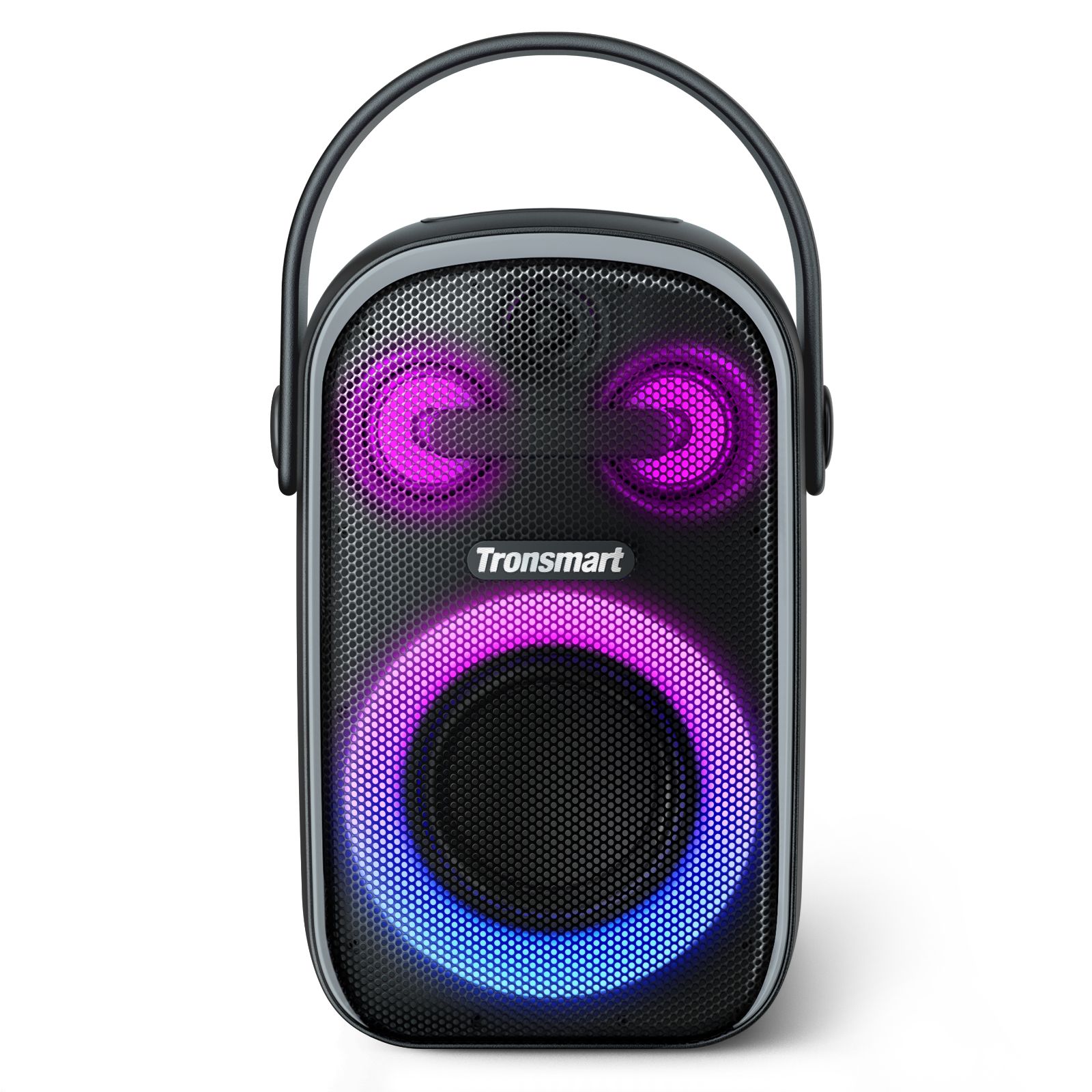 Tronsmart Halo 100 60W Outdoor and Party Speaker - Waterproof Bluetooth Speaker with Strong Power, IPX6 Rating, Black