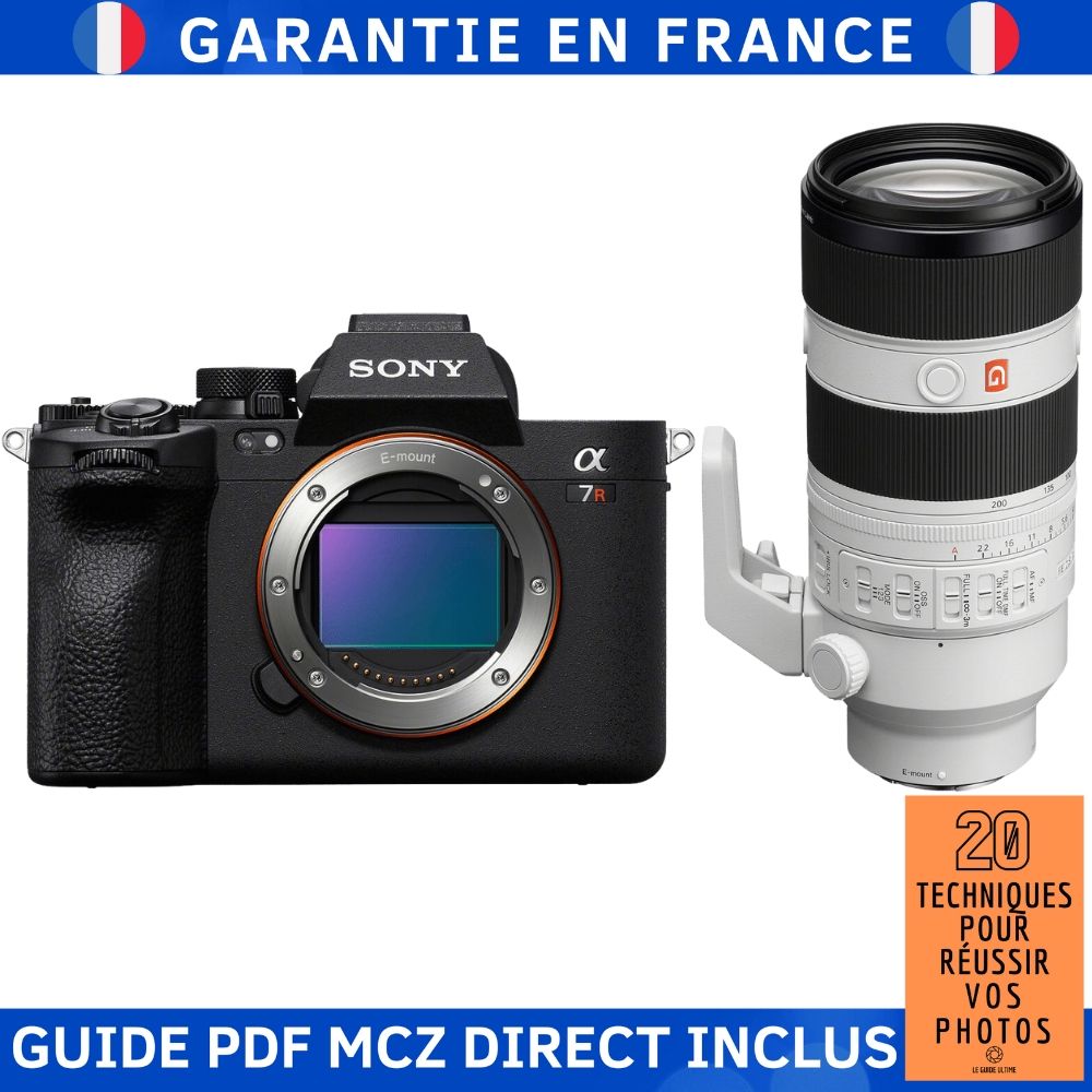Sony A7R V + FE 70-200mm f/2.8 GM OSS II Kit with Photography Guide
