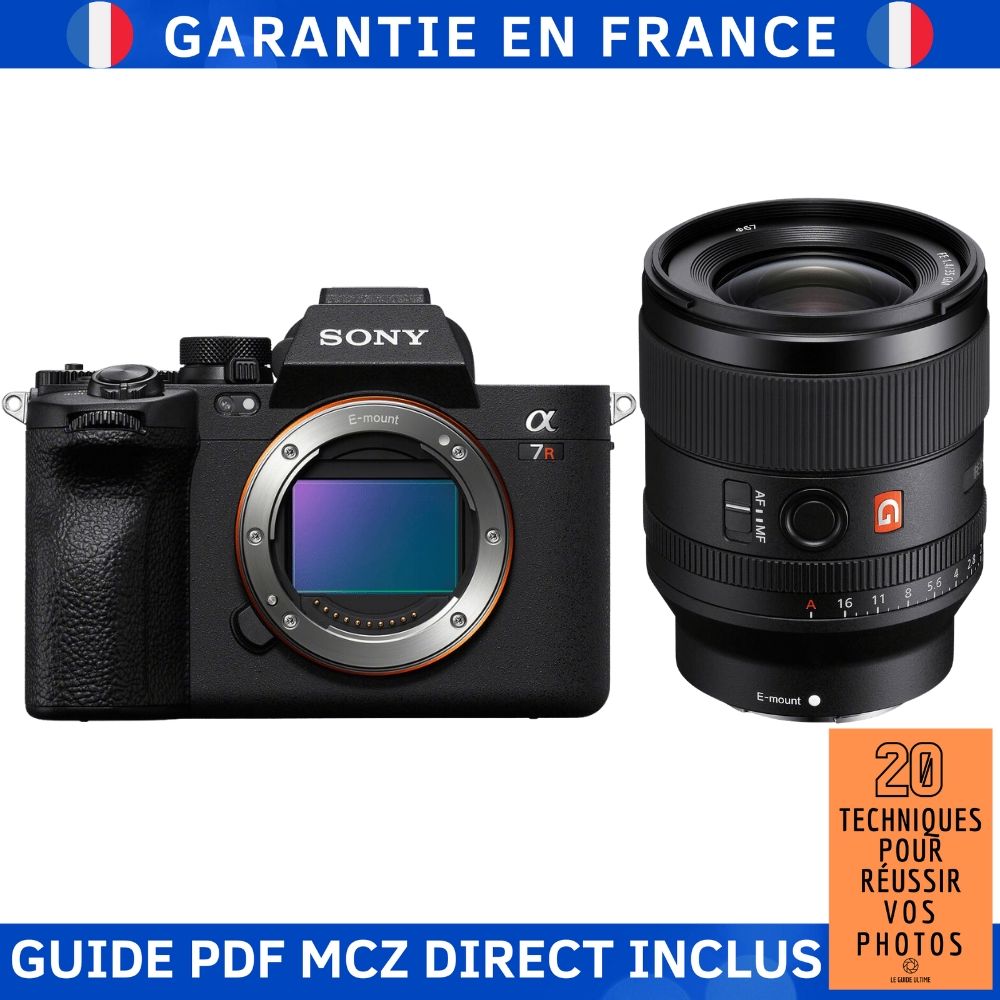 Sony A7R V + FE 35mm f/1.4 GM Camera Kit with Guide PDF MCZ DIRECT: 20 Techniques for Succeeding in Your Photos
