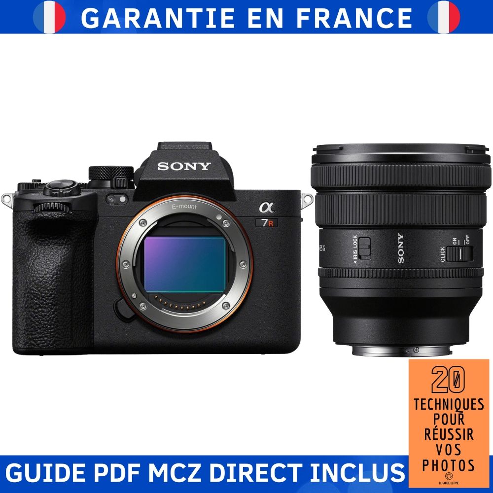 Sony A7R V + FE PZ 16-35mm f/4 G Lens Kit with Guide PDF MCZ DIRECT - 20 Techniques for Successful Photos