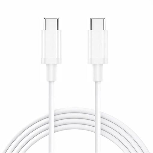 USB-C to USB-C Cable for iPhone 16 Series - White, 1M (E.F.Connection)