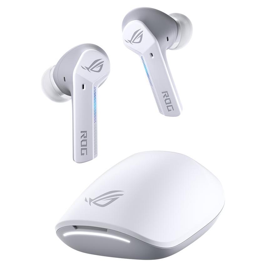 ASUS ROG Cetra - Wireless Headphones with Microphone - In-ear - Bluetooth - Active Noise Cancellation - Acoustic Isolation - Moon White