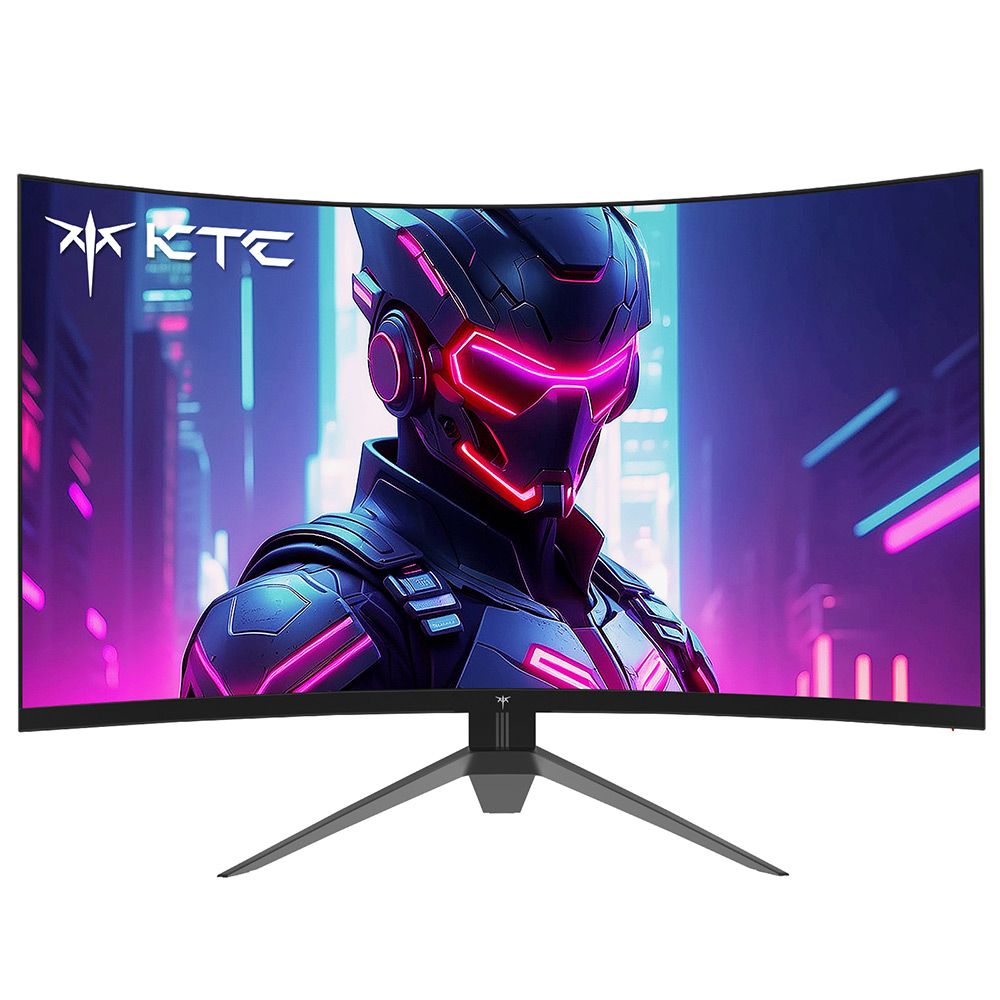 Moniteur de jeu incurvé KTC H32S17F - 32'' - Résolution 1920 x 1080, rafraîchissement 240 Hz, 125% sRGB, rapport de contraste 3500:1