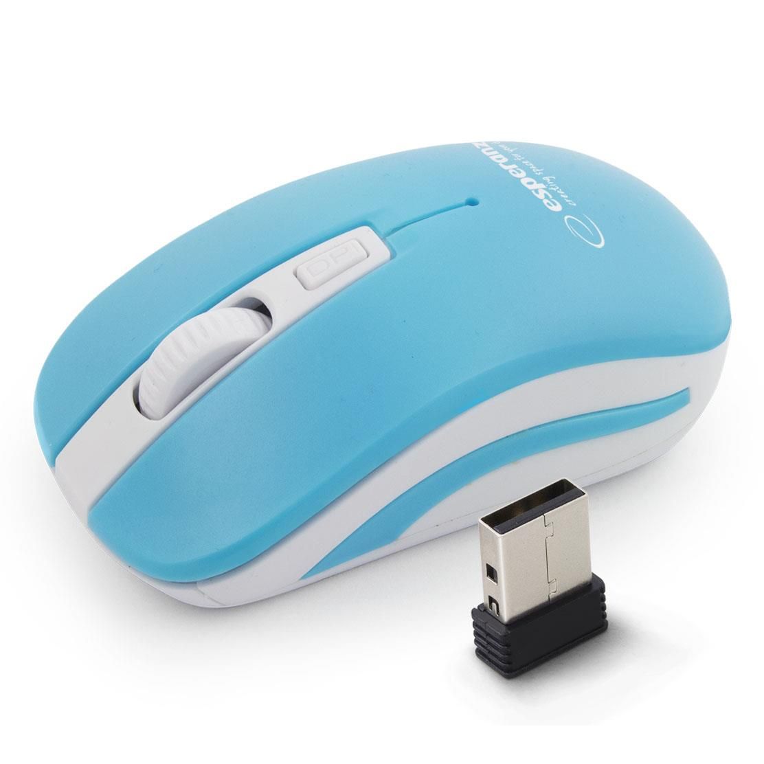 Esperanza Wireless Optical 4D Mouse Uranus Blue