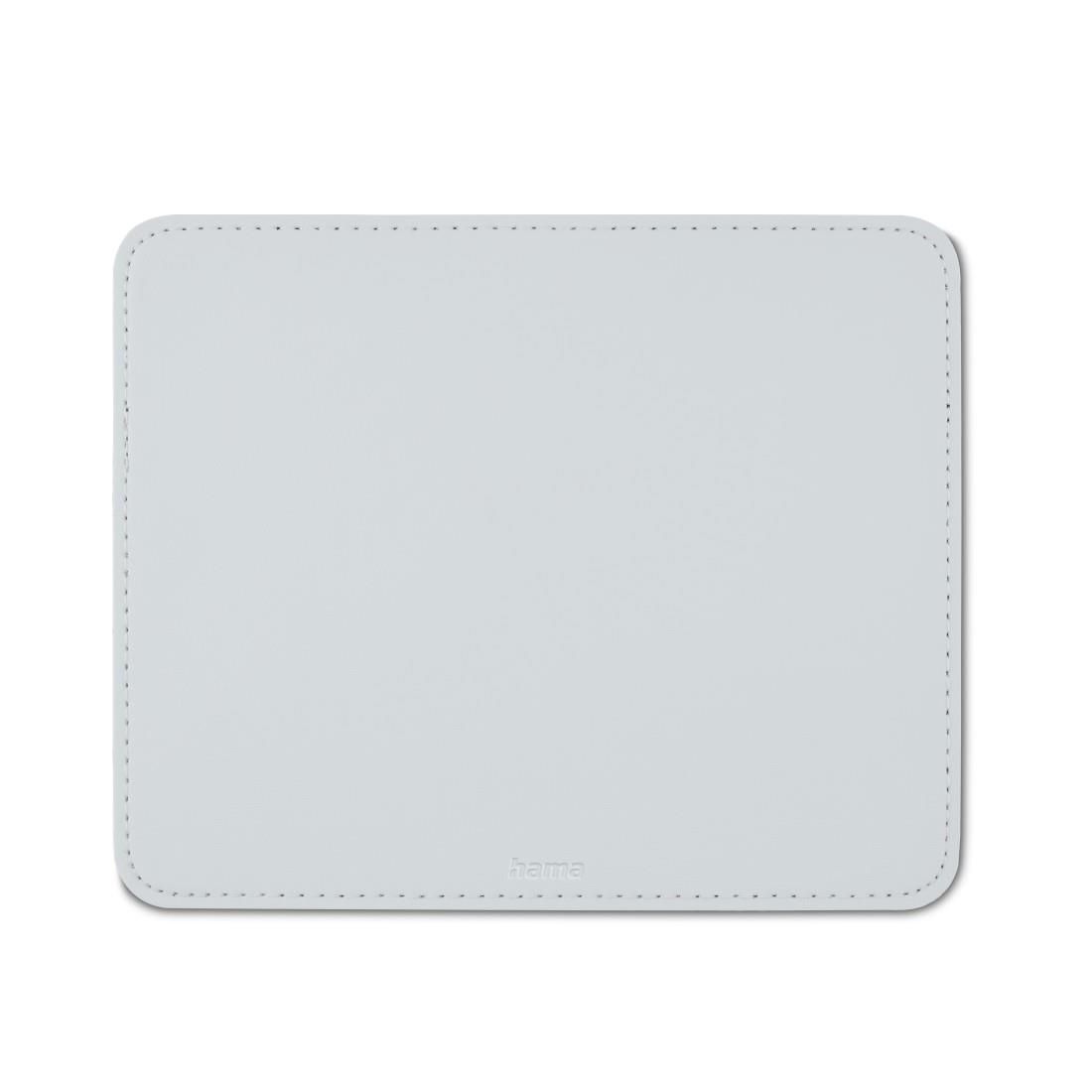 Hama Mouse Pad, Synthetic, White