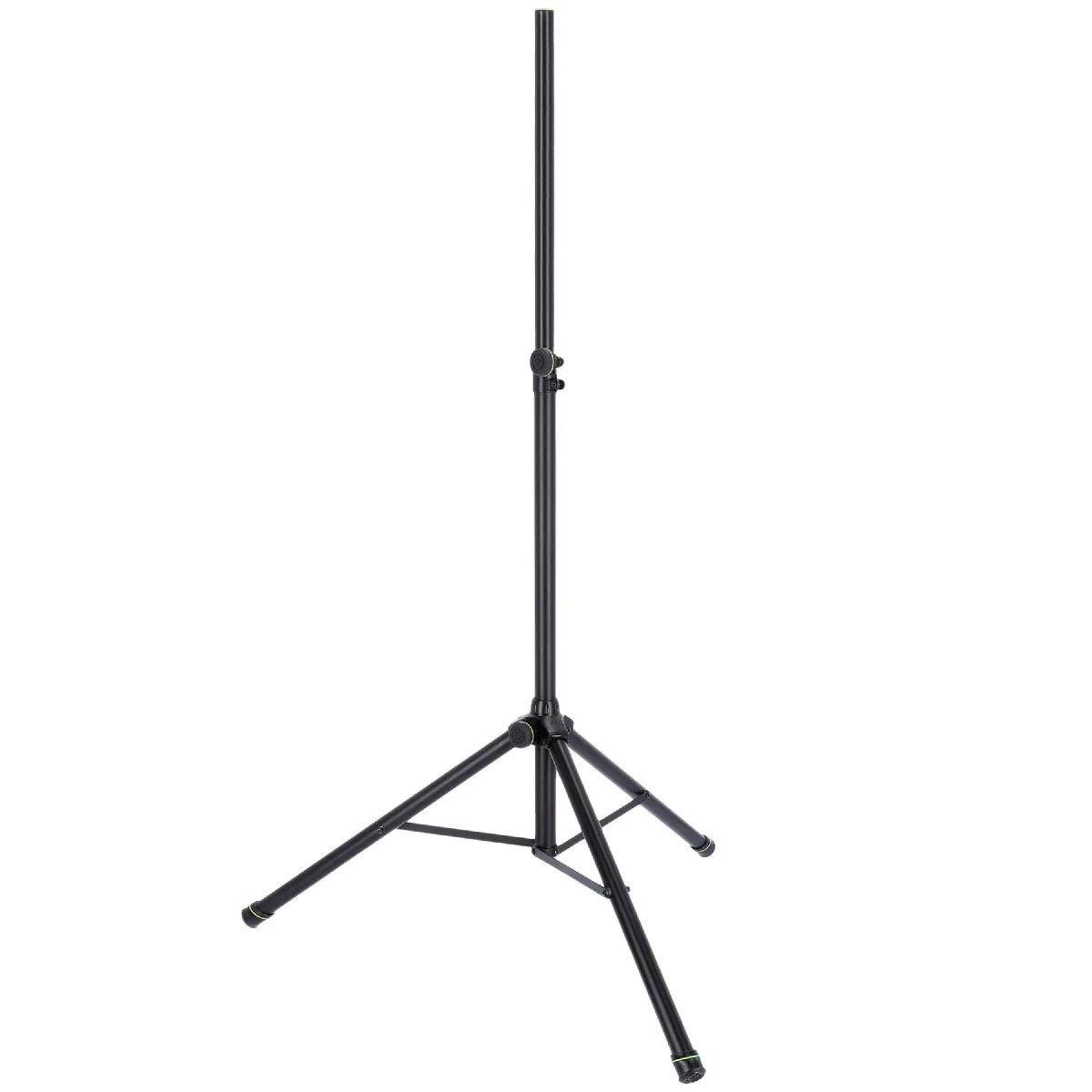 Tripie para altavoz Gravity SP 5211 GS B - Negro - Ajuste por collar y resorte neumático - Tubos de 35 mm - Carga máxima 25 kg - Anillos intercambiables