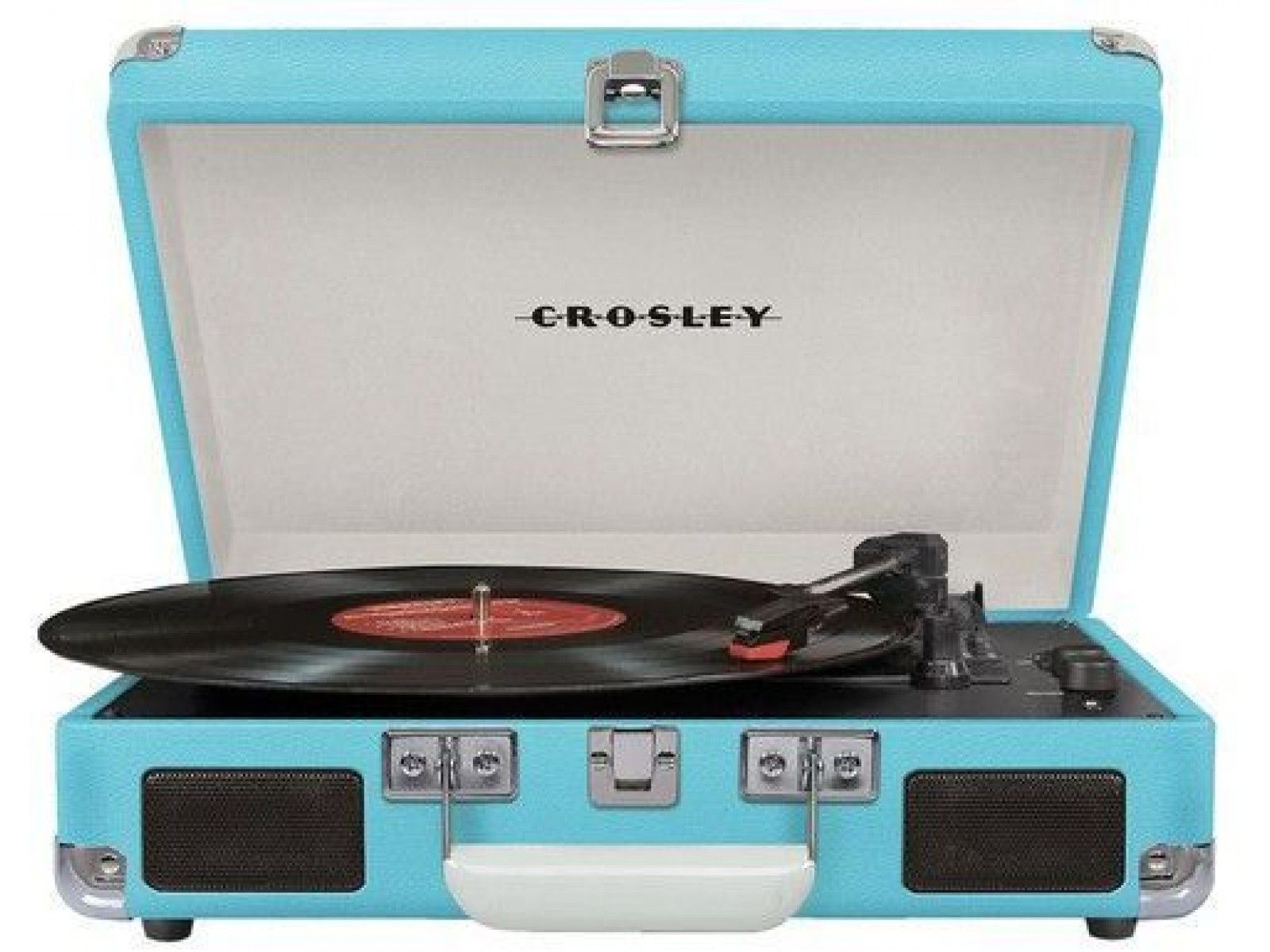 Crosley Cruiser Plus Turquoise Vinyl Record Player CR8005F