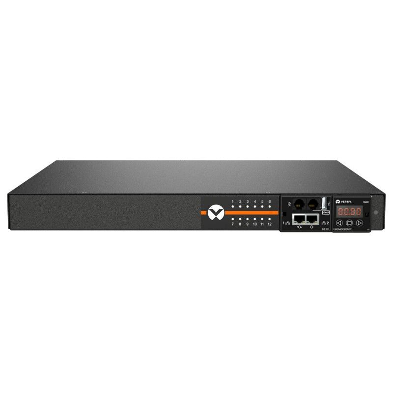 Vertiv Geist EC MUU3E1R5-12CF17-2C20A9H00-S Power Distribution Unit (Rack Mountable) - 120/208/230V AC, 3.6kW, Ethernet 10/100, RS-232, USB Input