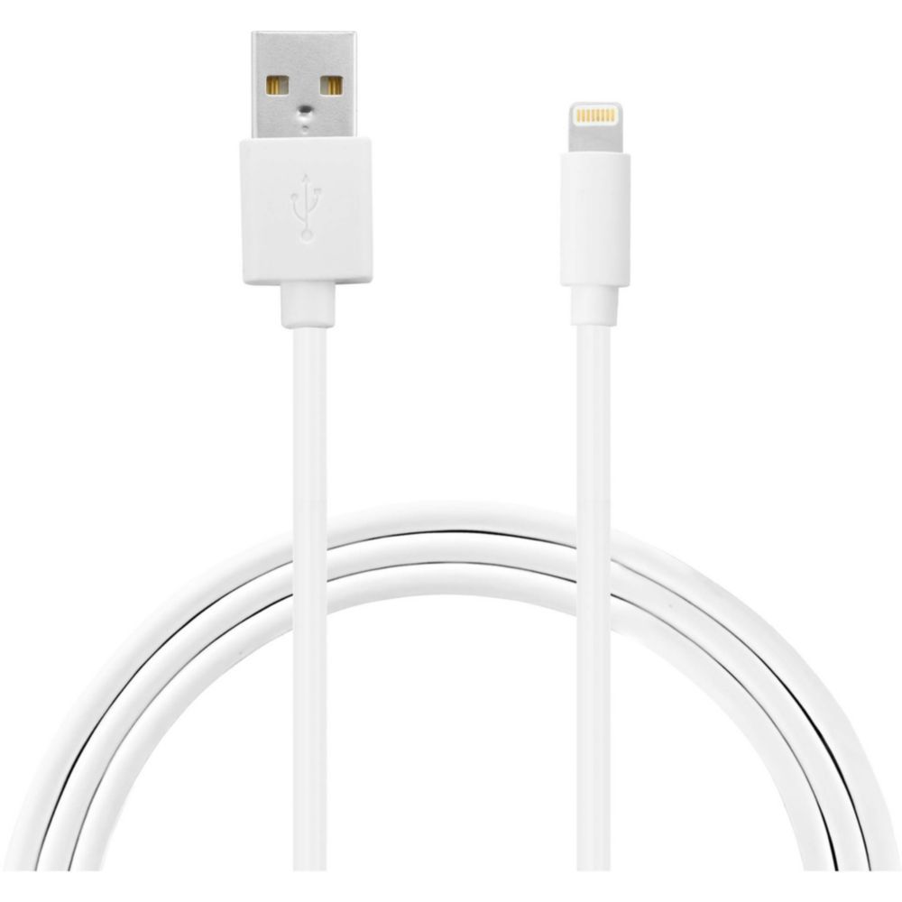 Essentiel B Lightning to USB Cable, 2m, White, Apple Certified