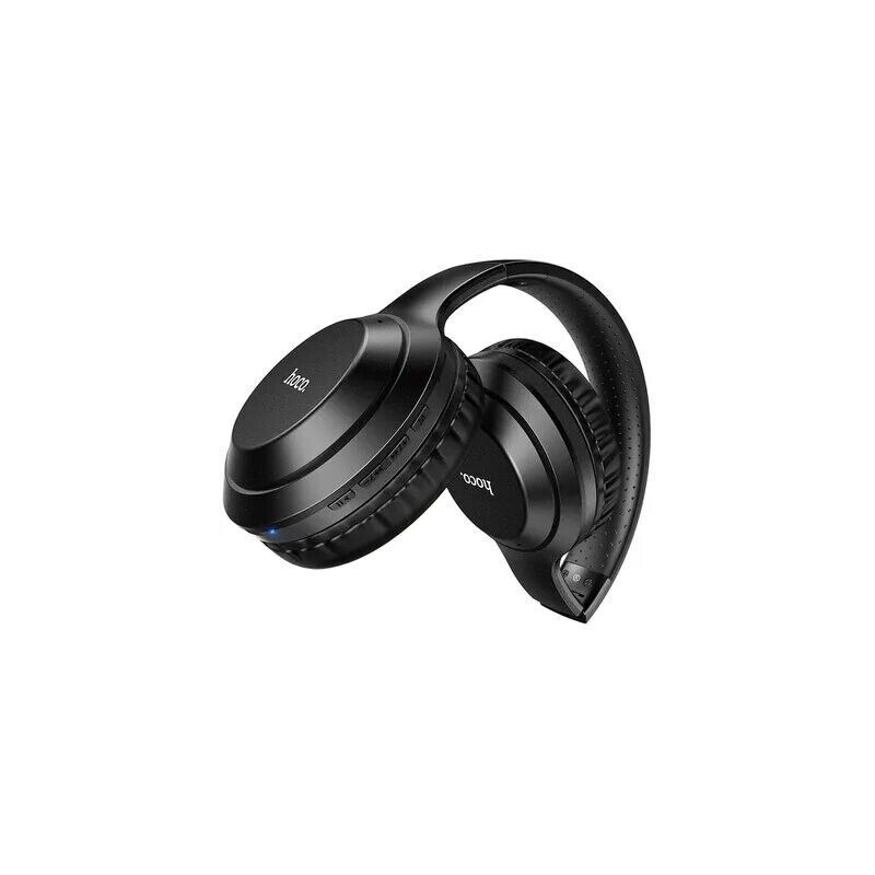 Casque Bluetooth HOCO W30 - 8h d'écoute de musique - Noir