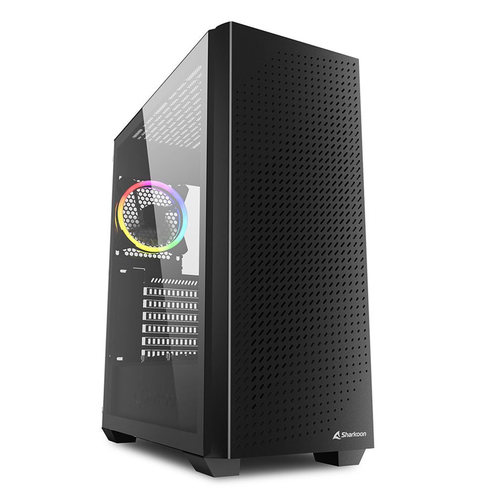 Torre PC Sharkoon Vs9 RGB Negra