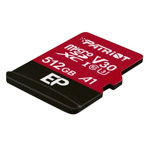 Patriot Memory EP V30 A1 512GB MicroSDXC UHS-I Class 10 Card