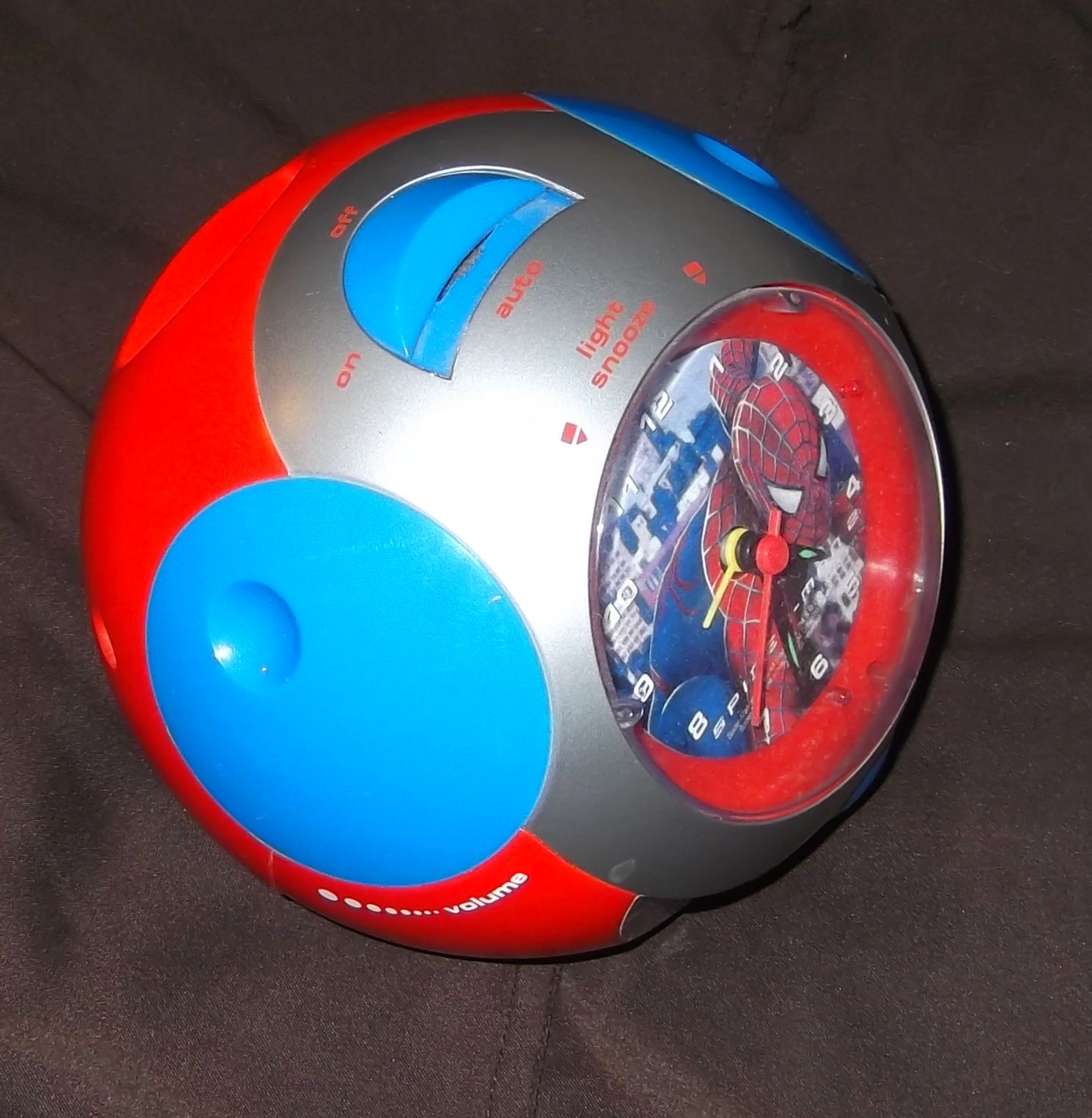 Elsay Spiderman Alarm Clock 5532