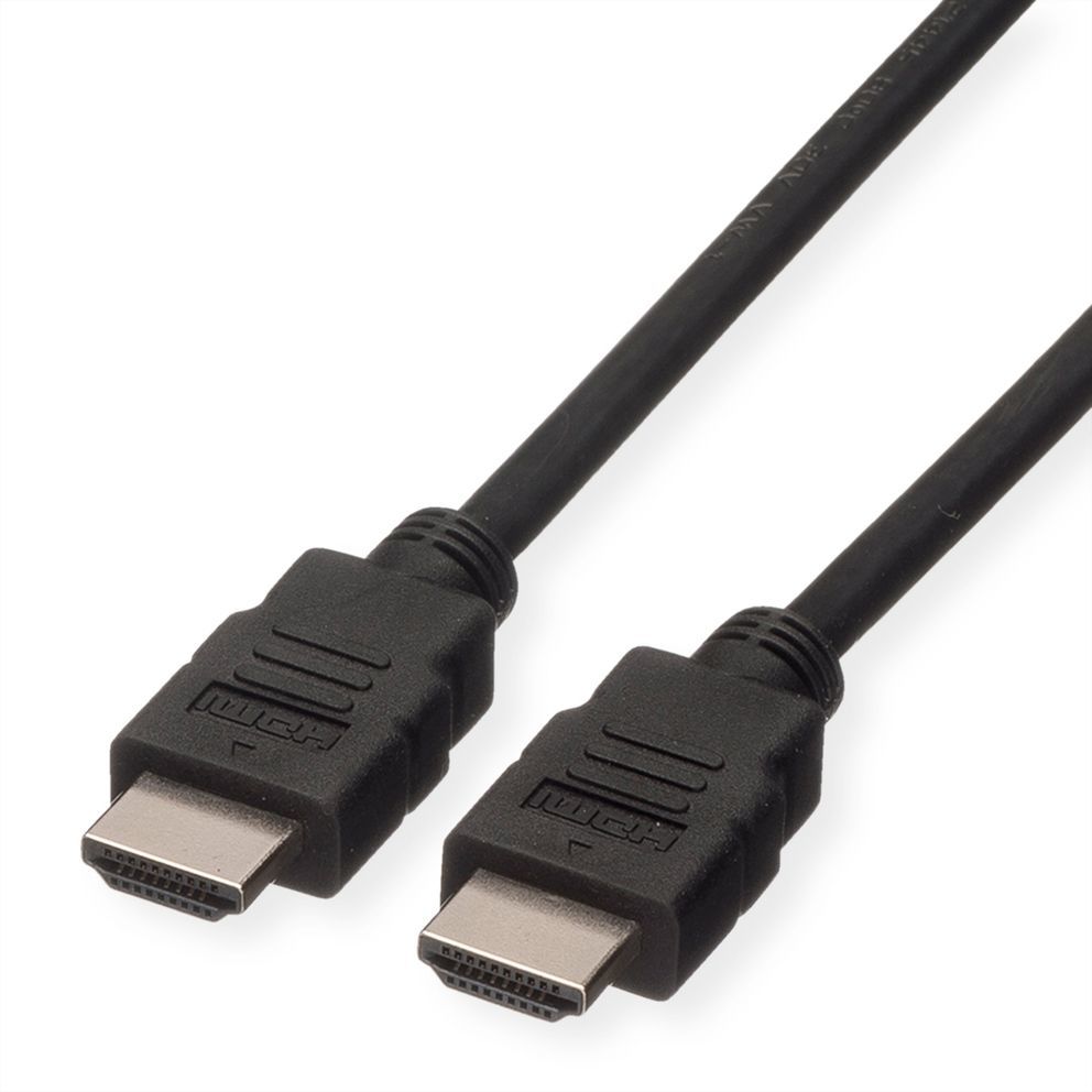 Roline HDMI Cable 2m Type A (Standard) Black