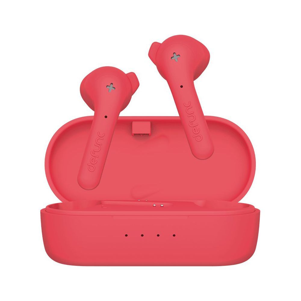 DeFunc TRUE Basic Wireless Earbuds - Red