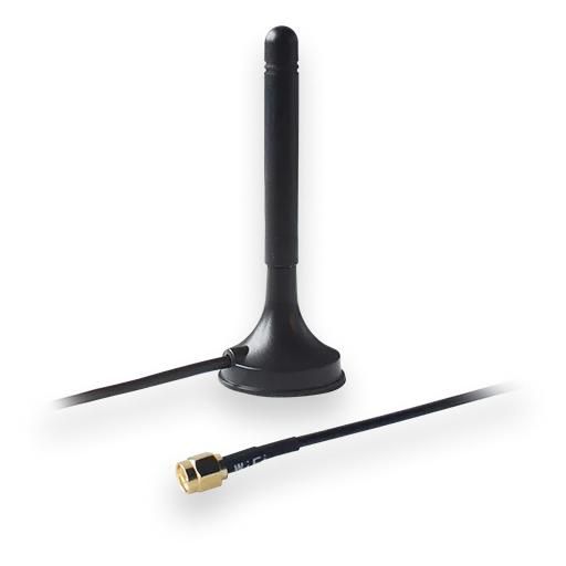 Antena WiFi Teltonika, 3 dBi de ganancia, montaje magnético para RUT200, RUT956
