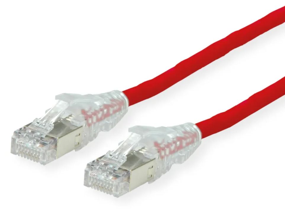 Dätwyler Cat6a Network Cable, 1m, Red