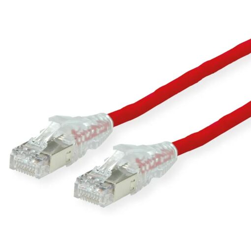 Dätwyler Cat6a Network Cable, 1m, Red