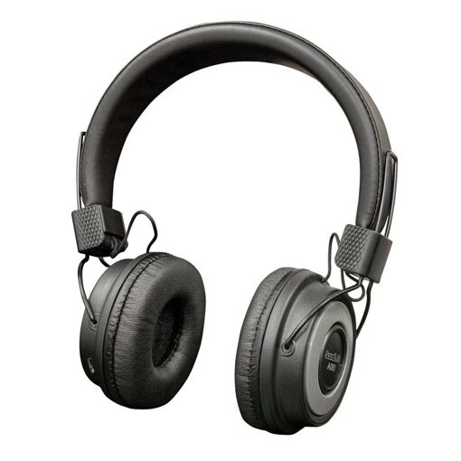 Auriculares inalámbricos Soundlab A083, Bluetooth, diadema acolchada, negro