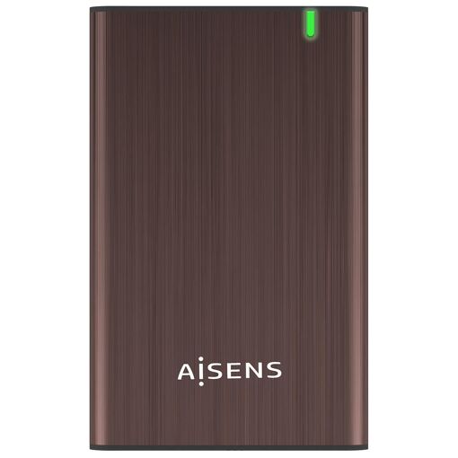 Aisens 2.5-inch Storage Disk Enclosure - Brown