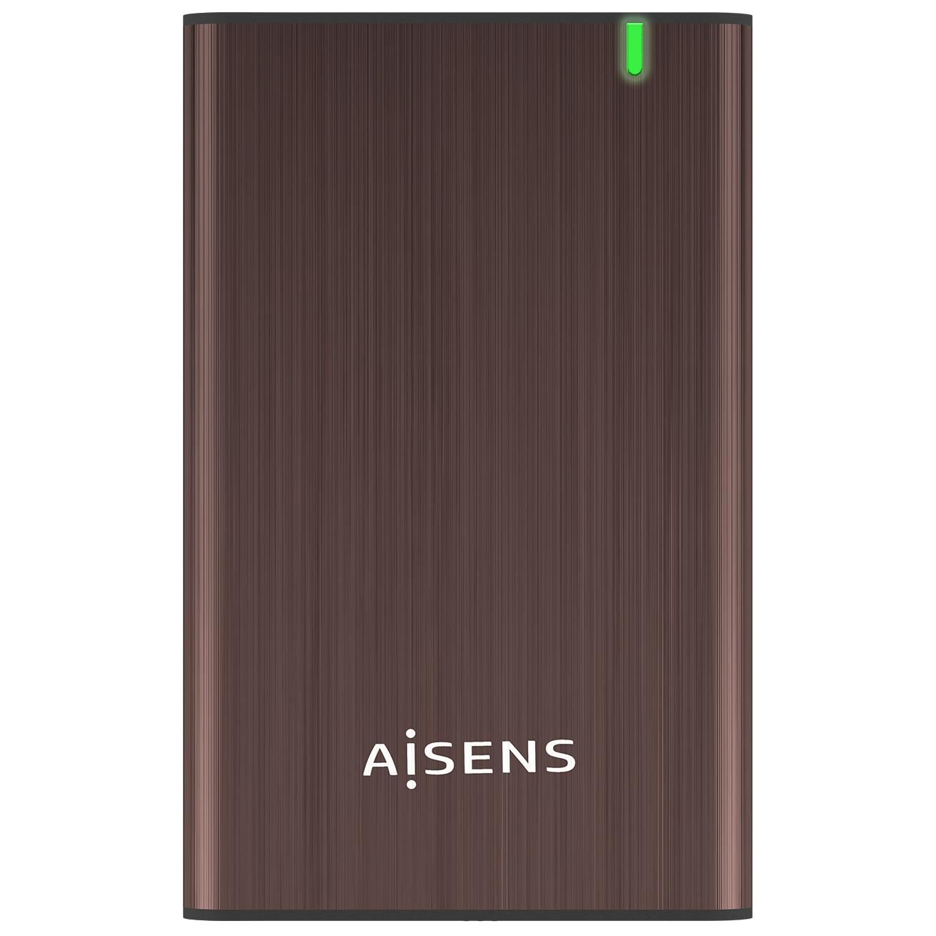 Aisens 2.5-inch Storage Disk Enclosure - Brown