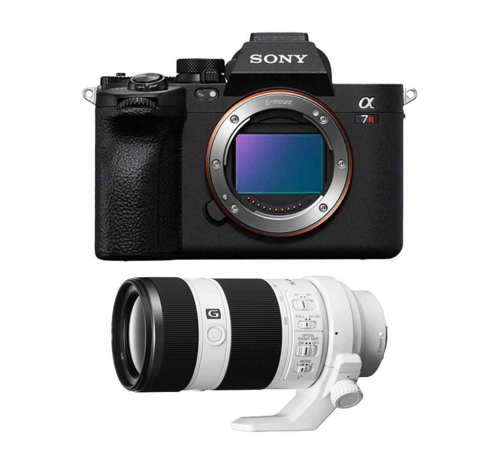 Sony A7R V + Sony FE 70-200mm f4 G OSS Camera Kit