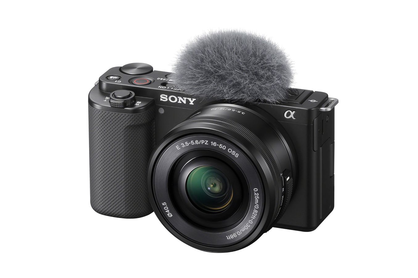 Sony ZV-E10 Hybrid Vlogging Camera Kit with 16-50mm Lens + Extra Battery + Charger