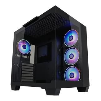 LC-Power 809B Midi Tower Case, Black