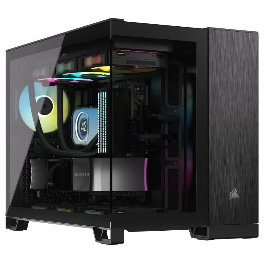 Corsair Aluminium Mid-Tower Case, Black