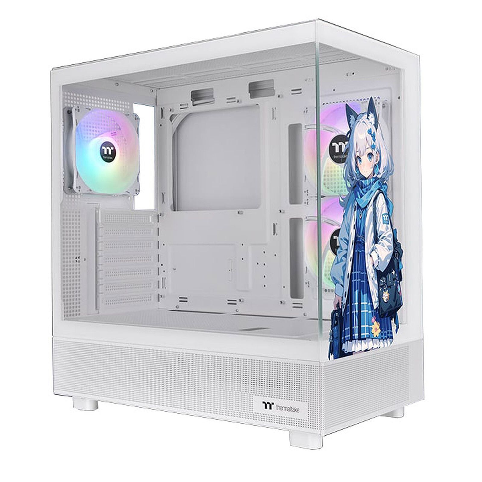 Thermaltake View 270 Sp Edition Snow White - Mid-Tower Case - White - RGB - Window
