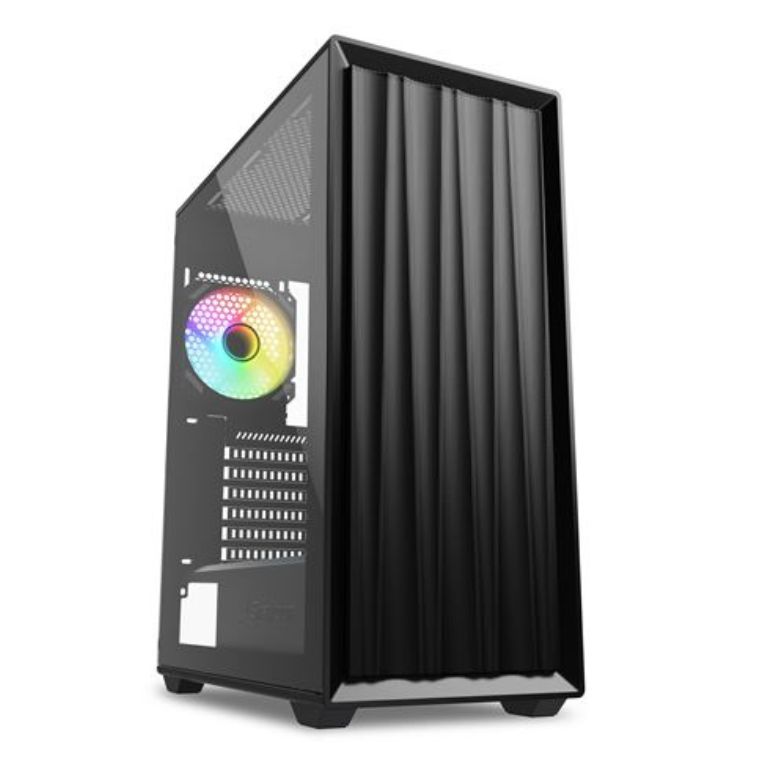 Boîtier PC Sharkoon Vk3 RGB ATX Noir avec Fenêtre - RGB