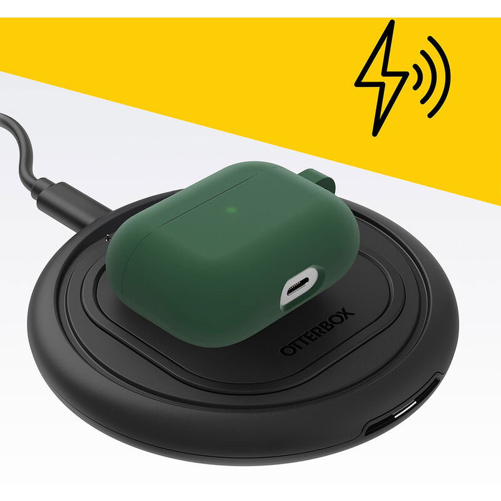 OtterBox Coque AirPods Pro 1e &amp; 2e Green Envy 