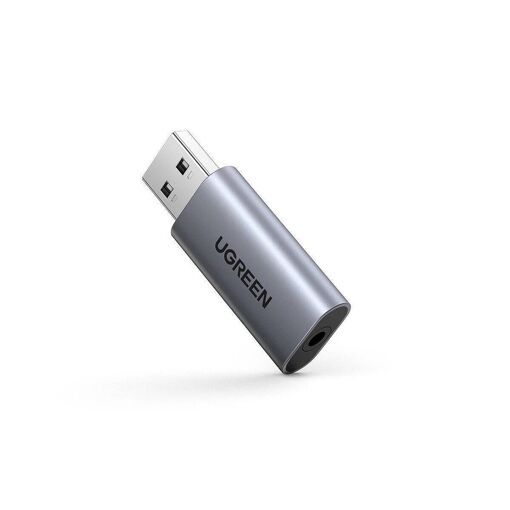 UGreen USB A to 3.5mm Jack Adapter (Gray)