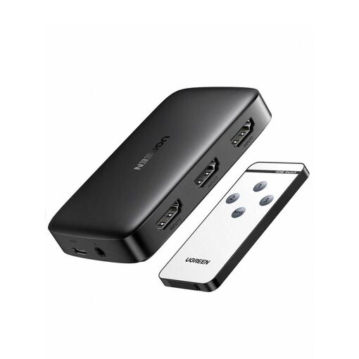 Commutateur HDMI 3 en 1 Ugreen CM332 (Noir)