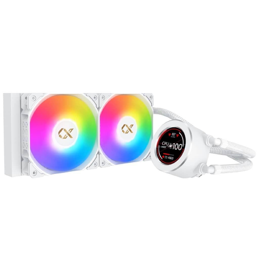Xigmatek Frozr-O II RGB Water Cooling Kit - 240mm (White)