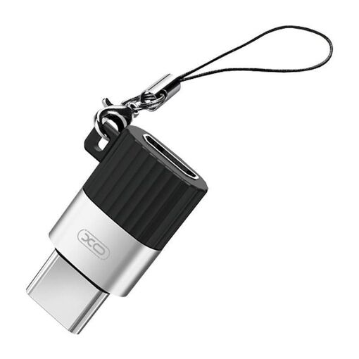 XO NB149-C Micro USB to USB-C Adapter (Black)
