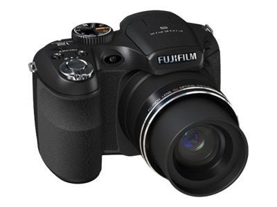 Fujifilm FinePix S1600 Black Compact Camera - 12.2MP - 720p - 15x Optical Zoom
