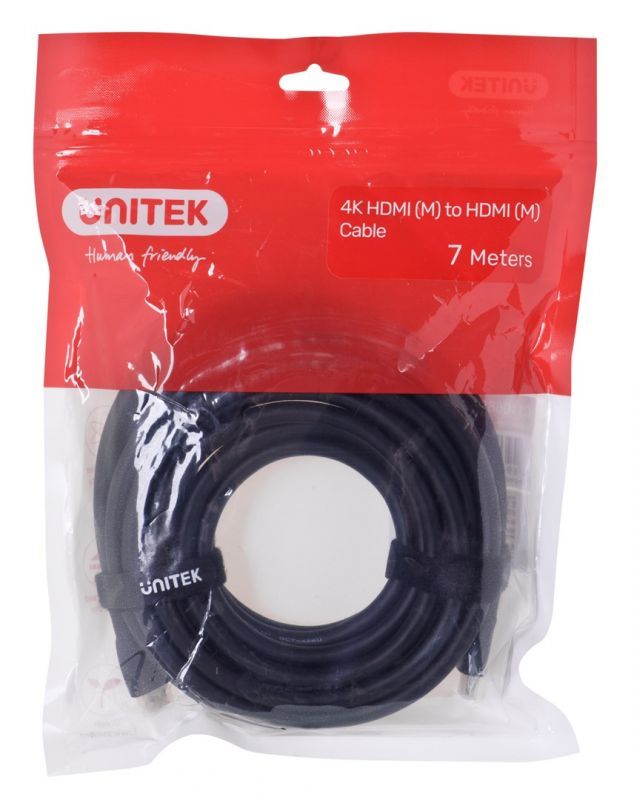 Cable HDM 2.0 de Unitek 4K 60Hz 7m (C11068BK)